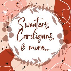 Sweaters, Cardigans & Button-ups